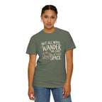 Not All Who Wander Are Lost T-Shirt — Western Adventure Graphic Tee