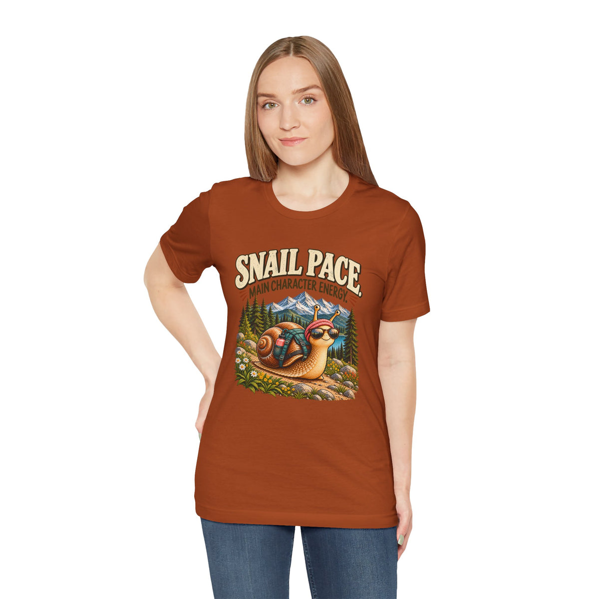 Snail Pace Main Character Energy T-Shirt