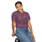 Rooted Not Restricted T-Shirt | Vintage Wildflower Graphic Tee | Comfort Colors 1717