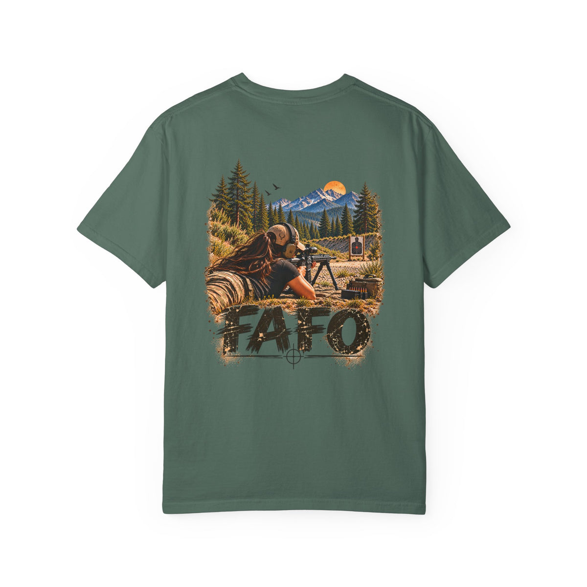 FAFO Women's Shooting Graphic T-Shirt | Open Range Collection