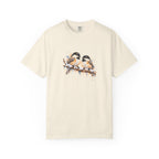Watercolor Chickadee Birds T-Shirt | Comfort Colors 1717