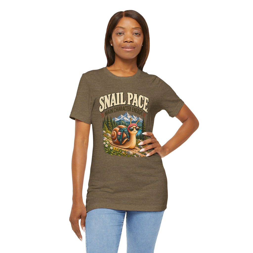 Snail Pace Main Character Energy T-Shirt