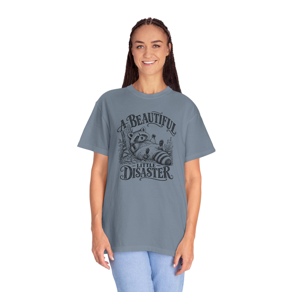 A Beautiful Little Disaster | Vintage Raccoon Graphic Tee