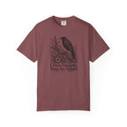 I Have Thoughts None Are Helpful | Vintage Raven Graphic Tee