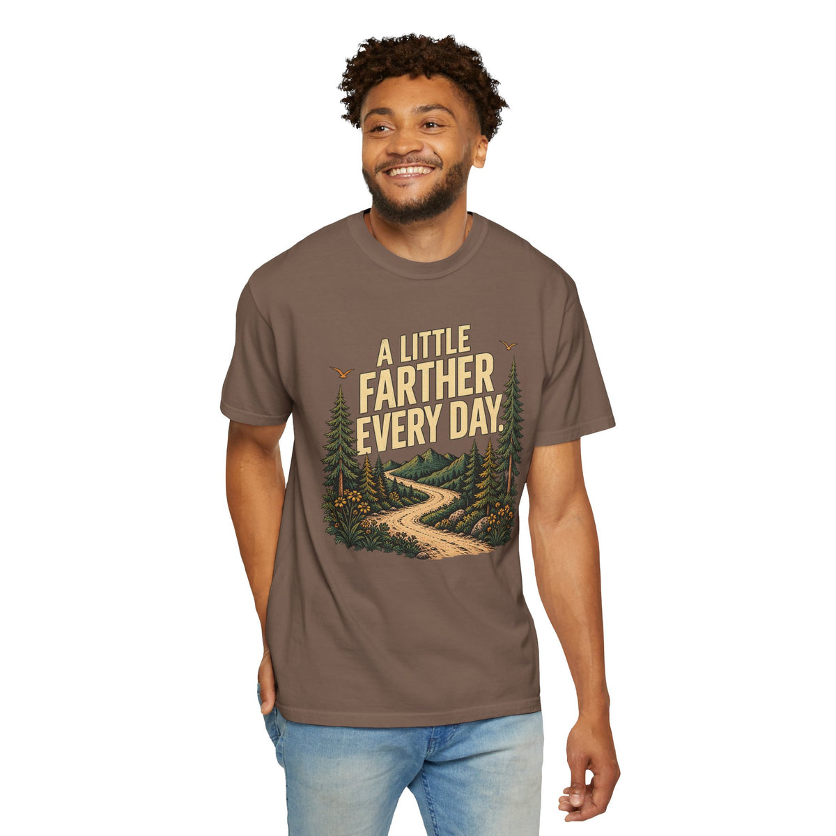 A Little Farther Every Day Graphic Tee