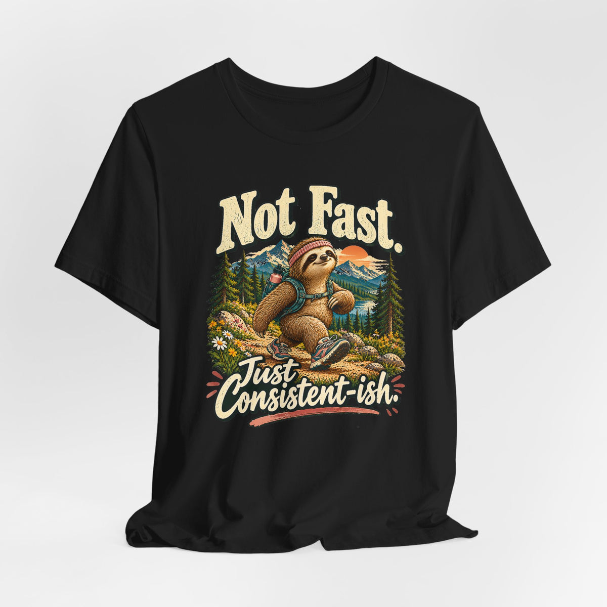 Not Fast Just Consistent-ish Sloth T-Shirt