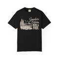 Somewhere Between Here & Free T-Shirt — Western Adventure Graphic Tee