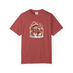 Winter Squirrels T-Shirt | Cute Woodland Graphic Tee | Comfort Colors 1717