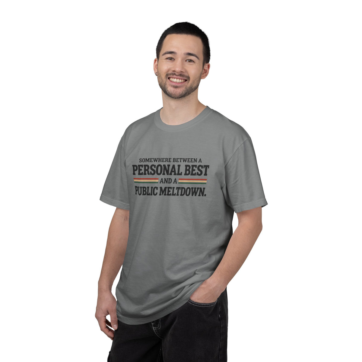 Personal Best & Public Meltdown | Funny Running T-Shirt | Comfort Colors