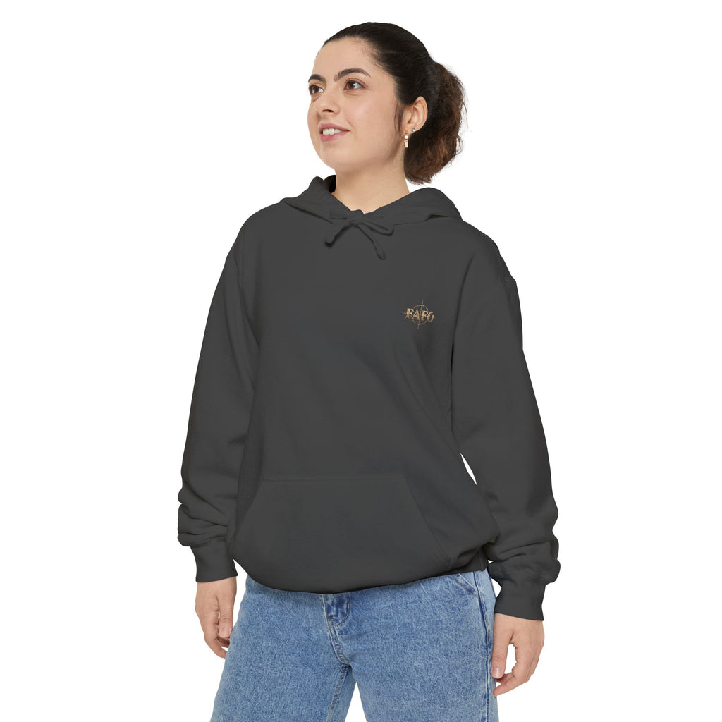 FAFO Women's Shooting Range Hoodie | Mountain Graphic Sweatshirt