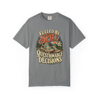 Fueled by Spite & Questionable Decisions | Funny Running Graphic Tee