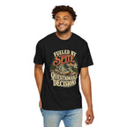 Fueled by Spite & Questionable Decisions | Funny Running Graphic Tee