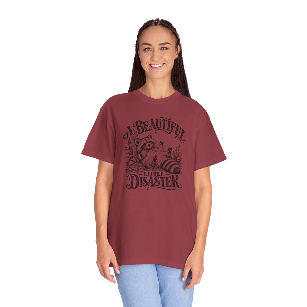 A Beautiful Little Disaster | Vintage Raccoon Graphic Tee