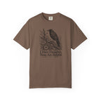 I Have Thoughts None Are Helpful | Vintage Raven Graphic Tee