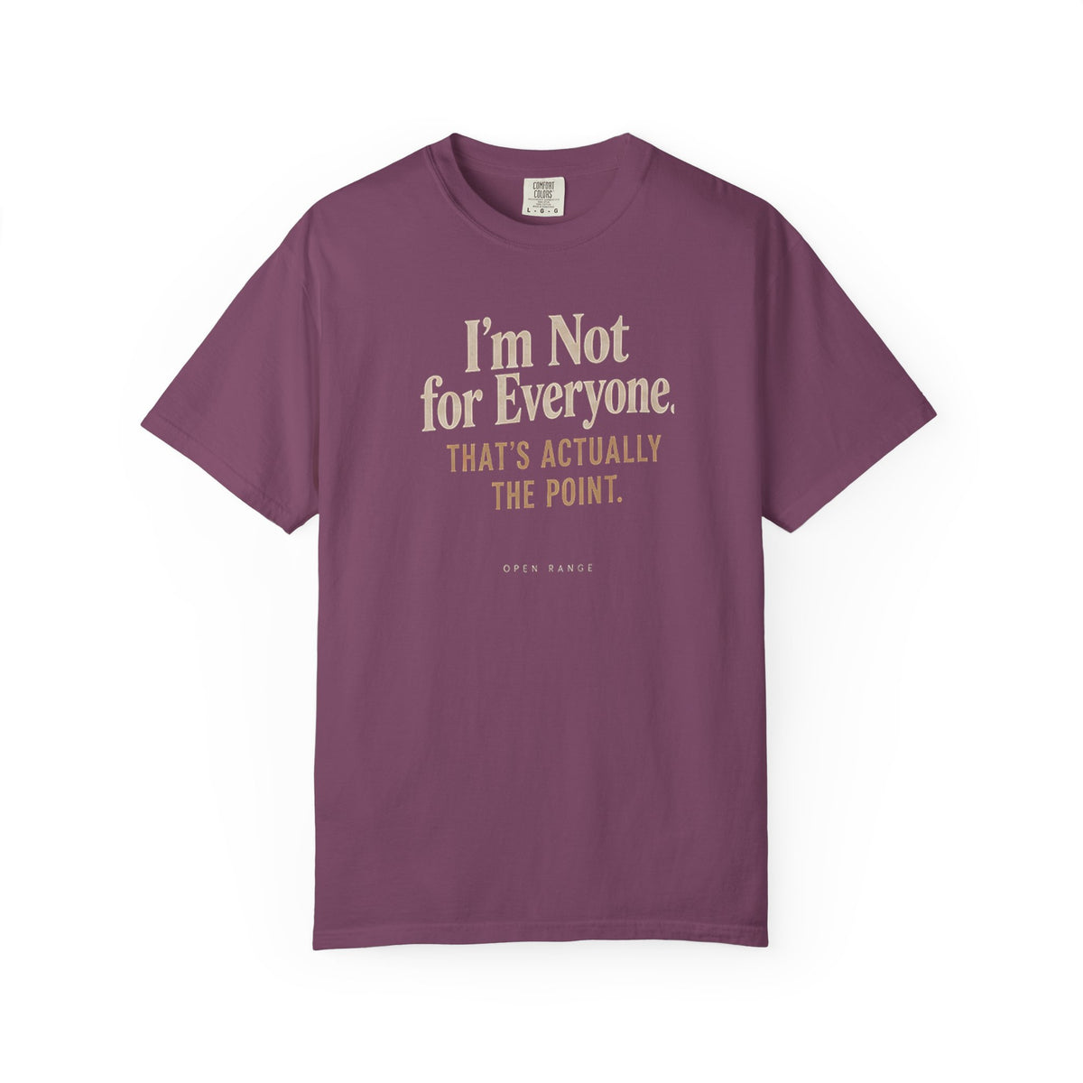 I'm Not for Everyone | That's Actually the Point Graphic Tee