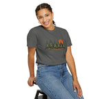Vintage Forest Sunset T-Shirt | Nature Graphic Tee | Comfort Colors 1717