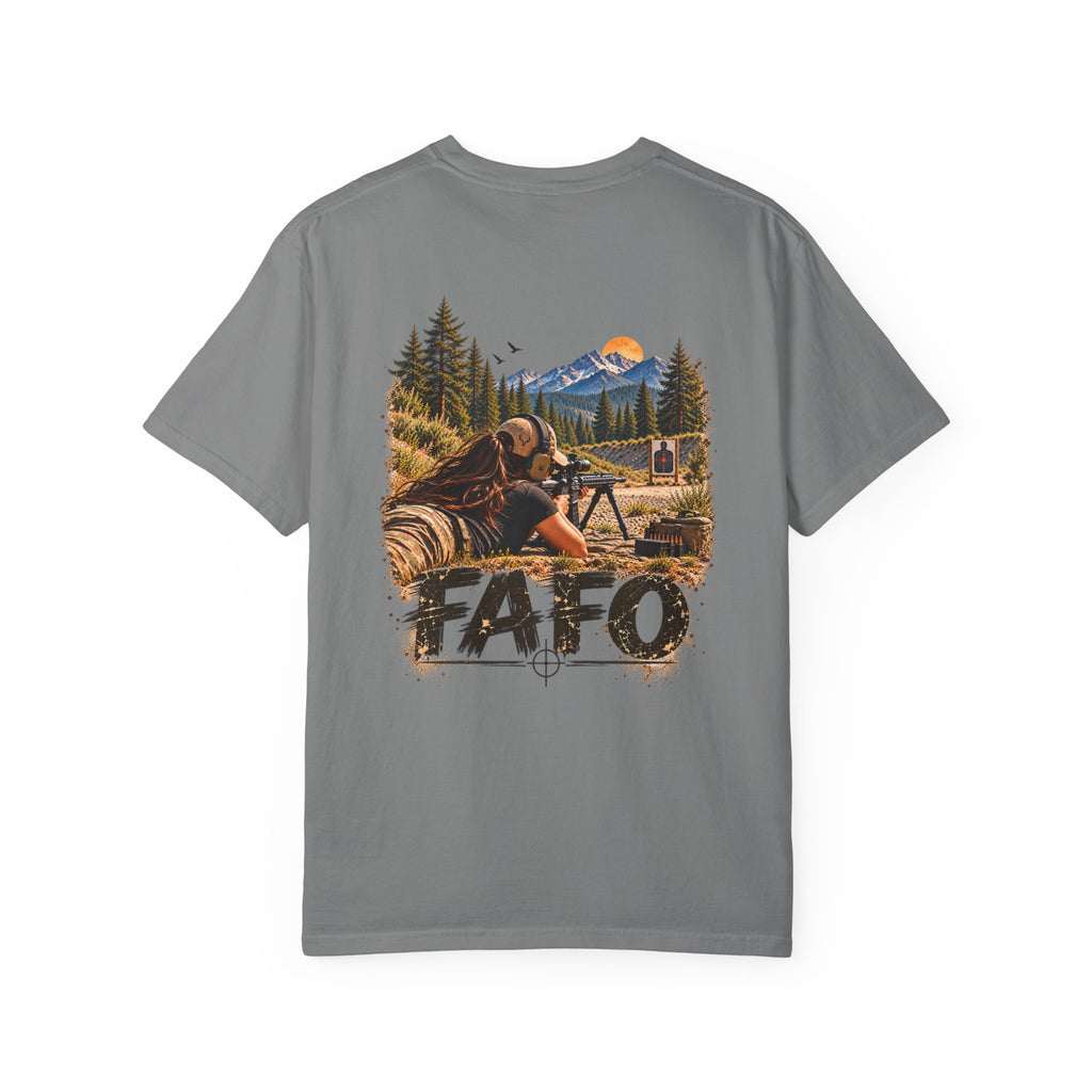 FAFO Women's Shooting Graphic T-Shirt | Open Range Collection