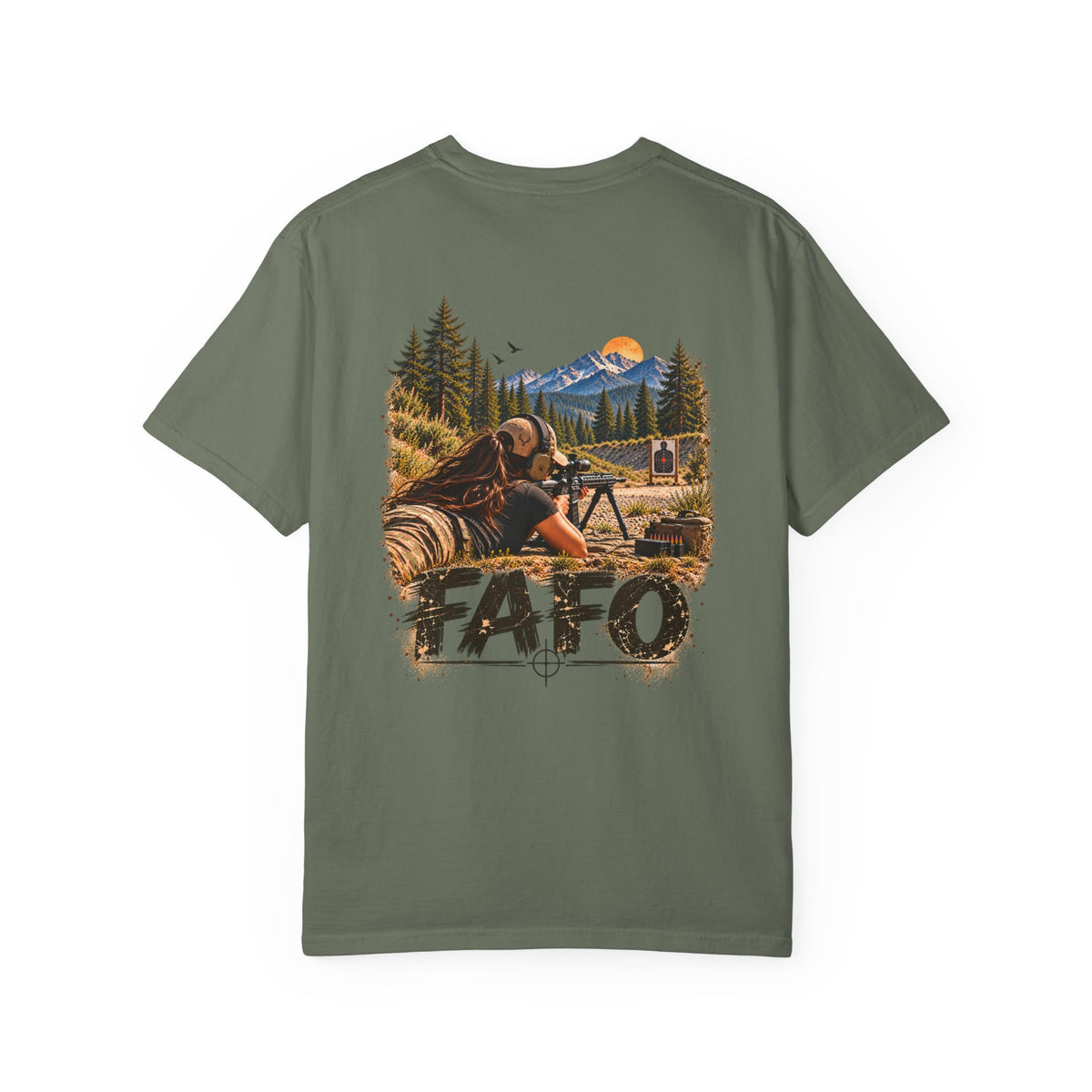 FAFO Women's Shooting Graphic T-Shirt | Open Range Collection