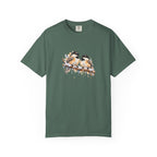 Watercolor Chickadee Birds T-Shirt | Comfort Colors 1717