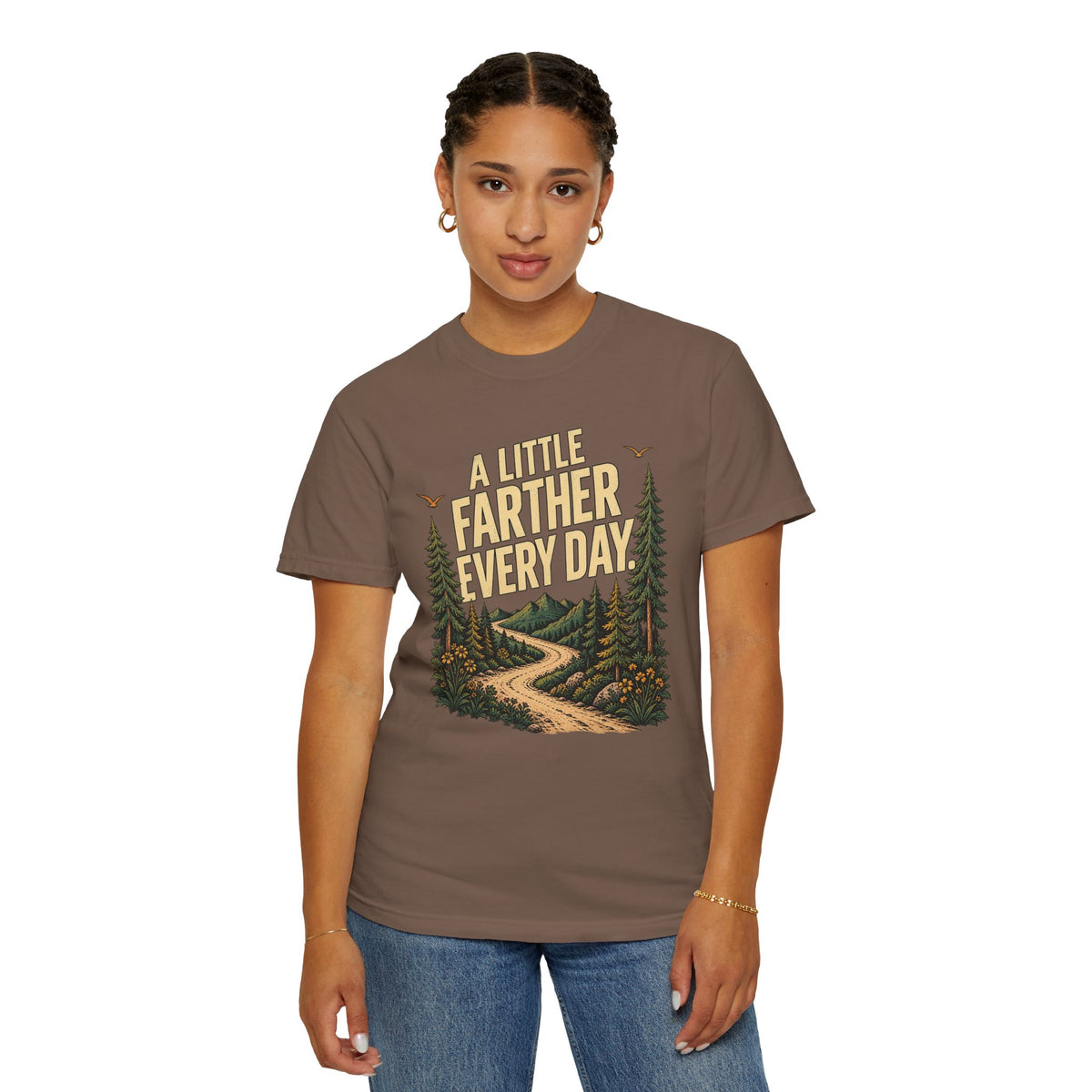 A Little Farther Every Day Graphic Tee