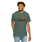 Vintage Forest Sunset T-Shirt | Nature Graphic Tee | Comfort Colors 1717