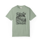 The Voices Said RUN – Funny Trail Running Graphic Tee | Comfort Colors 1717
