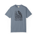 I Have Thoughts None Are Helpful | Vintage Raven Graphic Tee