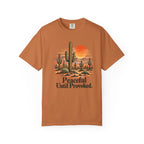 Peaceful Until Provoked | Vintage Desert Cactus Graphic Tee
