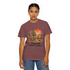 Peaceful Until Provoked | Vintage Desert Cactus Graphic Tee
