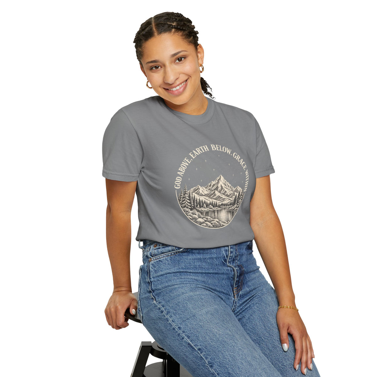God Above, Earth Below, Grace Within Comfort Colors® T-Shirt