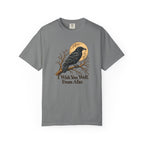 I Wish You Well From Afar T-Shirt | Vintage Raven Graphic Tee | Comfort Colors 1717