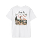 Taking the Scenic Route to Sanity | Running & Outdoor Graphic Tee