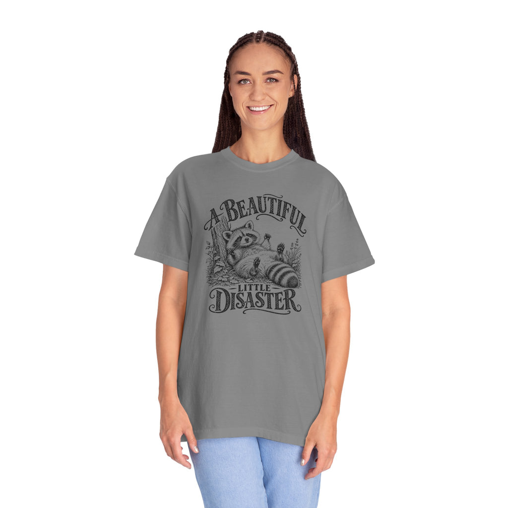 A Beautiful Little Disaster | Vintage Raccoon Graphic Tee