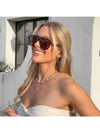 Oversized Polarized Navigator Sunglasses