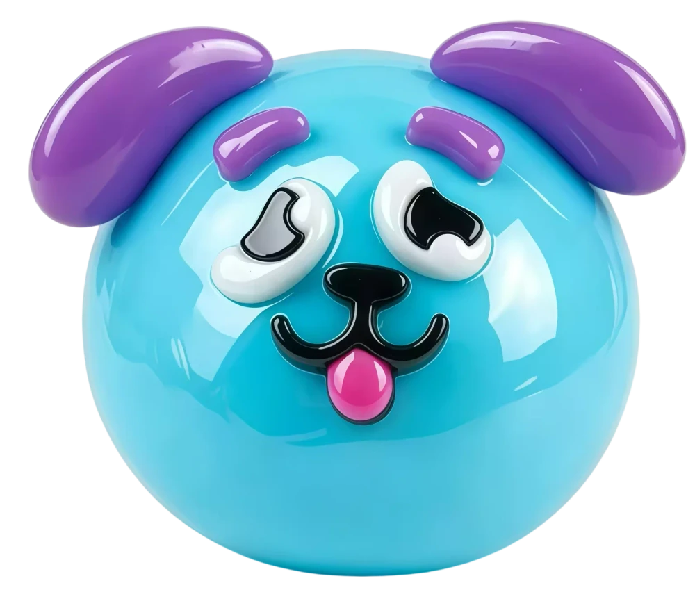 Dog Face Swap Squishy Toy
