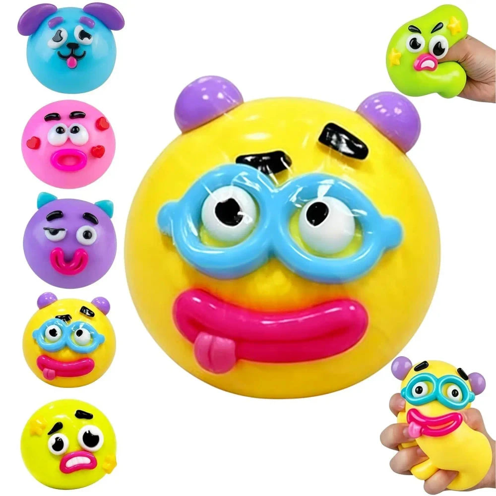 Dog Face Swap Squishy Toy