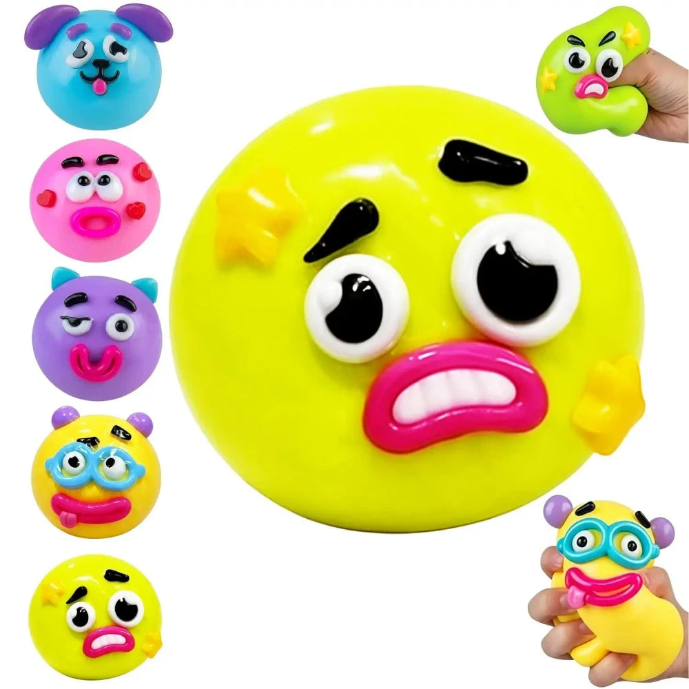 Dog Face Swap Squishy Toy