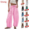 Womens Baggy Wide Leg Lounge Pants