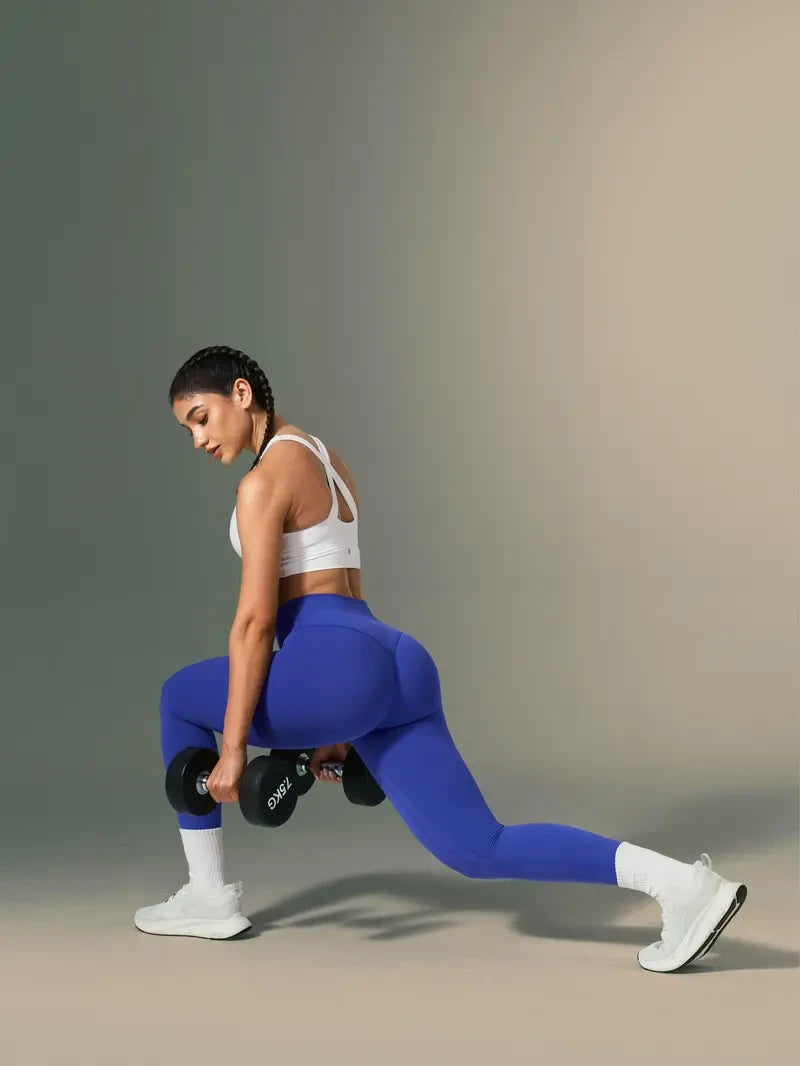 High Waisted Scrunch Workout Leggings