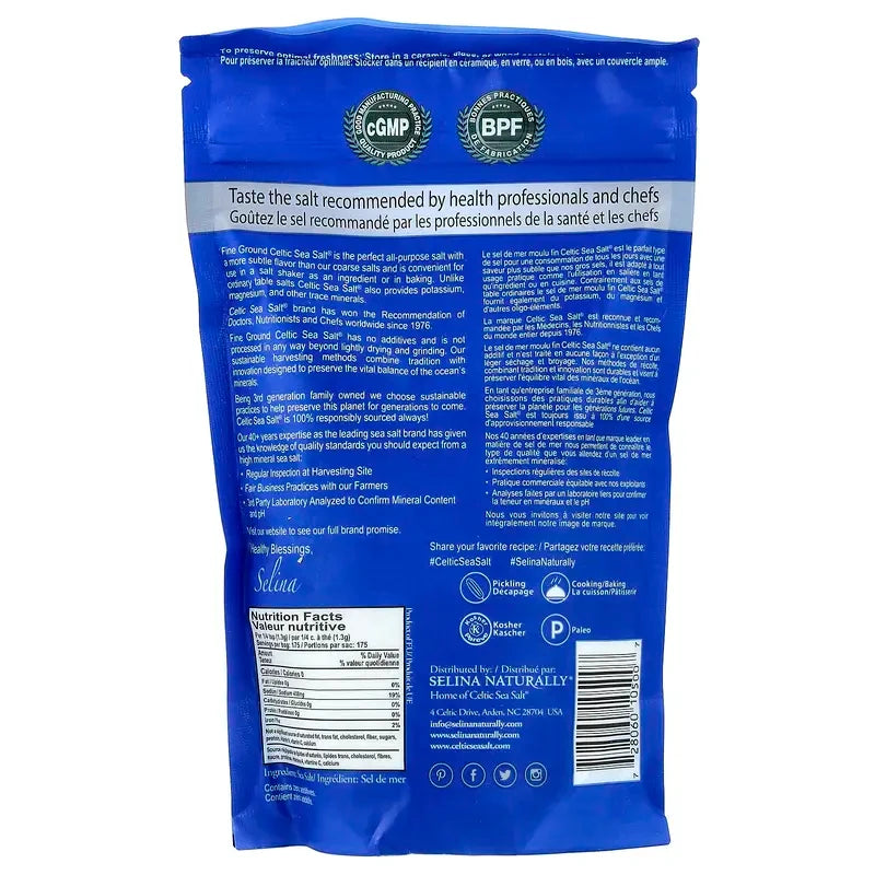 Fine Ground Celtic Sea Salt