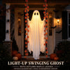 LED Swinging Ghost Porch Decoration