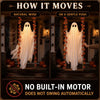 LED Swinging Ghost Porch Decoration