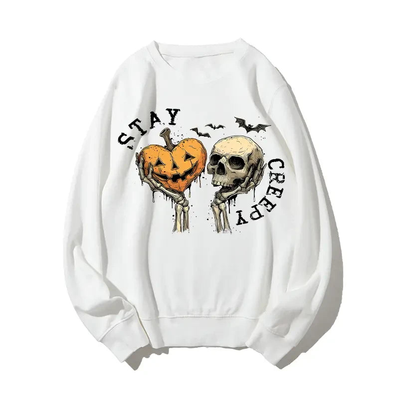 Skeleton Hand Grunge Hoodie