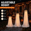White LED Ghost String Lights