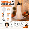 White LED Ghost String Lights
