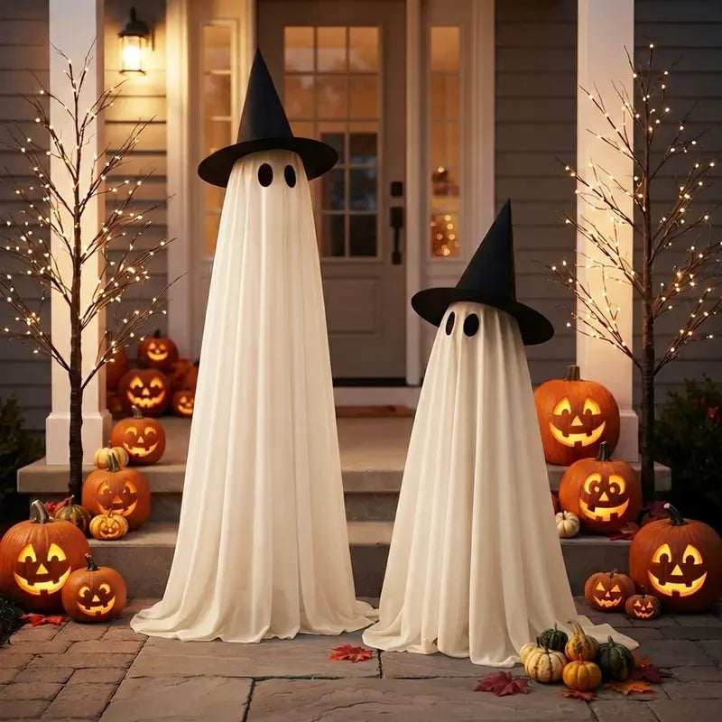 White LED Ghost String Lights
