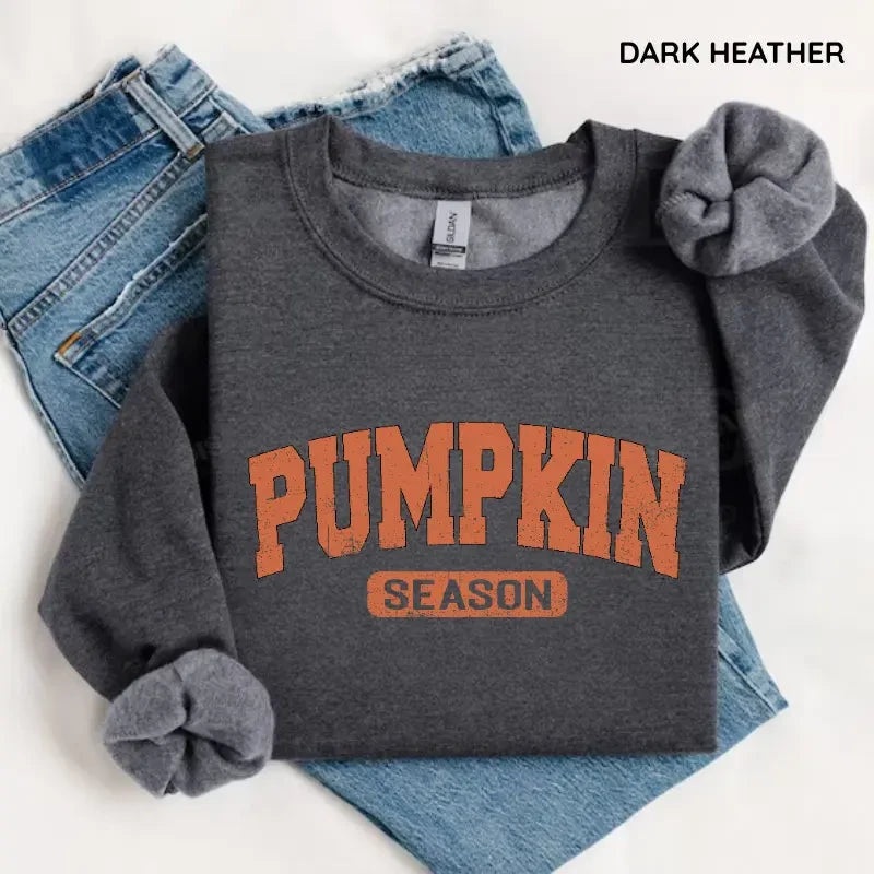 Retro Pumpkin Season Sweatshirt