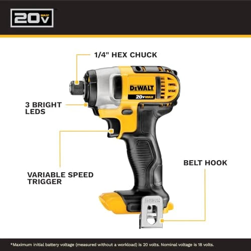 Cordless Drill and Impact Driver Combo Kit