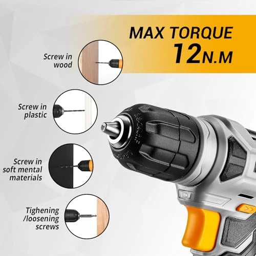 DEKOPRO Cordless Drill Tool Set