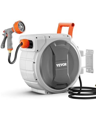 Retractable Wall Mounted Garden Hose Reel